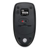 Imouse M60 Antimicrobial Wireless Mouse, 2.4 Ghz Frequency/30 Ft Wireless Range, Left/Right Hand Use, Black