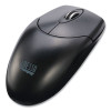 Imouse M60 Antimicrobial Wireless Mouse, 2.4 Ghz Frequency/30 Ft Wireless Range, Left/Right Hand Use, Black