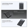 Wkb6010Ub Wireless 18-Key Numeric Usb Keypad, Black