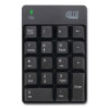 Wkb6010Ub Wireless 18-Key Numeric Usb Keypad, Black