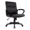 Alera Breich Series Manager Chair, Supports Up To 275 Lbs, 16.73" To 20.39" Seat Height, Black Seat/Back, Black Base