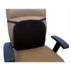 Cooling Gel Memory Foam Backrest, Two Adjustable Chair-Back Straps, 14.13 X 14.13 X 2.75, Black