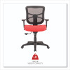 Alera Elusion Series Mesh Mid-Back Swivel/Tilt Chair, Supports Up To 275 Lb, 17.9" To 21.8" Seat Height, Red