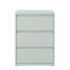 Lateral File, 3 Legal/Letter-Size File Drawers, Light Gray, 30" x 18.62" x 40.25"