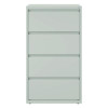 Lateral File, 4 Legal/Letter-Size File Drawers, Light Gray, 30" x 18.62" x 52.5"