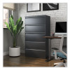 Lateral File, 5 Legal/Letter/A4/A5-Size File Drawers, Charcoal, 36" x 18.63" x 67.63"