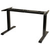 Alera Adaptivergo Sit-Stand Two-Stage Electric Height-Adjustable Table Base, 48.06" x 24.35" x 27.5" To 47.2", Black