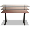 Alera Adaptivergo Sit-Stand Two-Stage Electric Height-Adjustable Table Base, 48.06" x 24.35" x 27.5" To 47.2", Black