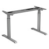 Alera Adaptivergo Sit-Stand Two-Stage Electric Height-Adjustable Table Base, 42.03" To 70.9" x 23.6" x 27" To 45.2", Gray