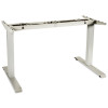 Alera Adaptivergo Sit-Stand Two-Stage Electric Height-Adjustable Table Base, 42.03" To 70.9" x 23.6" x 27" To 45.2", Gray