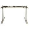 Alera Adaptivergo Sit-Stand Two-Stage Electric Height-Adjustable Table Base, 42.03" To 70.9" x 23.6" x 27" To 45.2", Gray