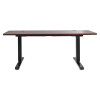 Alera Adaptivergo Sit-Stand 3-Stage Electric Height-Adjustable Table Base w/Memory Control, 48.06 x 24.35 x 25 To 50.7,Black