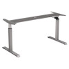Alera Adaptivergo Sit-Stand Pneumatic Height-Adjustable Table Base, 59.06" x 28.35" x 26.18" To 39.57", Gray