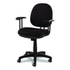 Alera Interval Series Swivel/Tilt Task Chair, Supports Up To 275 Lb, 18.42" To 23.46" Seat Height, Black