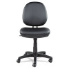 Alera Interval Series Swivel/Tilt Task Chair, Bonded Leather Seat/Back, Up To 275 Lb, 18.11" To 23.22" Seat Height, Black