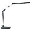 Adjustable Led Desk Lamp, 3.25w x 6d x 21.5h, Black