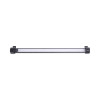 Under Cabinet Led Strip Lamp, 24w x 2d x 2.88h, Black