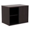 Alera Open Office Desk Series Low Storage Cabinet Credenza, Woodgrain Laminate, 29.5w x 19.13d x 22.78h, Espresso