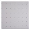 Studded Chair Mat For Flat To Low Pile Carpeted Floors, Rectangular, Beveled Edges, 46" x 60", Clear