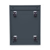 File Pedestal, Left Or Right, 2 Legal/Letter-Size File Drawers, Charcoal, 14.96" X 19.29" X 27.75"