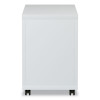 File Pedestal With Full-Length Pull, Left Or Right, 2-Drawers: Box/File, Legal/Letter, Light Gray, 14.96" X 19.29" X 21.65"