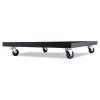 Stacking Chair Dolly, Metal, 320 Lb Capacity, 22.44" x 22.44" x 3.93", Black