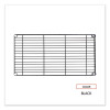 Industrial Wire Shelving Extra Wire Shelves, 36w X 18d, Black, 2 Shelves/Carton