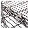 Wire Shelving S Hooks, Metal, Silver, 4 Hooks/Pack