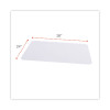 Shelf Liners For Wire Shelving, Clear Plastic, 36w X 24d, 4/Pack