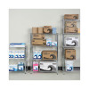 Residential Wire Shelving, Four-Shelf, 36w X 14d X 54h, Silver