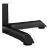 Alera Hospitality Series Single-Column Bases, 27.5" Diameter x 40.38"h, 300 Lb Cap, Steel, Black