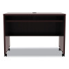 Alera Valencia Series Mobile Workstation Desk, 41.38" X 23.63" X 30", Mahogany