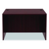 Alera Valencia Series Straight Front Desk Shell, 47.25" X 29.5" X 29.63", Mahogany