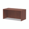 Alera Valencia Series Straight Front Desk Shell, 59.13" X 29.5" X 29.63", Medium Cherry