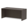Alera Valencia Series Straight Front Desk Shell, 65" X 29.5" X 29.63", Espresso