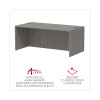Alera Valencia Series Straight Front Desk Shell, 71" x 35.5" x 29.63", Gray
