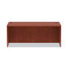 Alera Valencia Series Straight Front Desk Shell, 71" X 35.5" X 29.63", Medium Cherry
