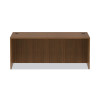 Alera Valencia Series Straight Front Desk Shell, 71" X 35.5" X 29.63", Modern Walnut