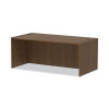 Alera Valencia Series Straight Front Desk Shell, 71" X 35.5" X 29.63", Modern Walnut