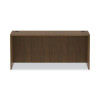 Alera Valencia Series Credenza Shell, 65w X 23.63d X 29.5h, Modern Walnut