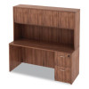 Alera Valencia Series Credenza Shell, 65w X 23.63d X 29.5h, Modern Walnut