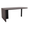 Alera Valencia Series D-Top Desk, 71" X 35.5" X 29.63", Espresso