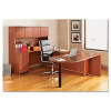 Alera Valencia Series D-Top Desk, 71" X 35.5" X 29.63", Medium Cherry