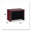 Alera Valencia Series Under-Counter File Organizer, 6 Sections, 15.75" x 9.88" x 10.88", Mahogany
