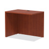 Alera Valencia Series Reversible Return/Bridge Shell, 35w x 23.63d x 29.5h, Medium Cherry