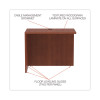 Alera Valencia Series Reversible Return/Bridge Shell, 35w x 23.63d x 29.5h, Medium Cherry