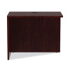 Alera Valencia Series Reversible Return/Bridge Shell, 35w x 23.63d x 29.5h, Mahogany