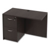 Alera Valencia Series Reversible Return/Bridge Shell, 42w x 23.63d x 29.5, Espresso