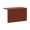 Alera Valencia Series Reversible Return/Bridge Shell, 47.25w x 23.63d x 29.5h, Medium Cherry