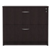 Alera Valencia Series Lateral File, 2 Legal/Letter-Size File Drawers, Espresso, 34" X 22.75" X 29.5"